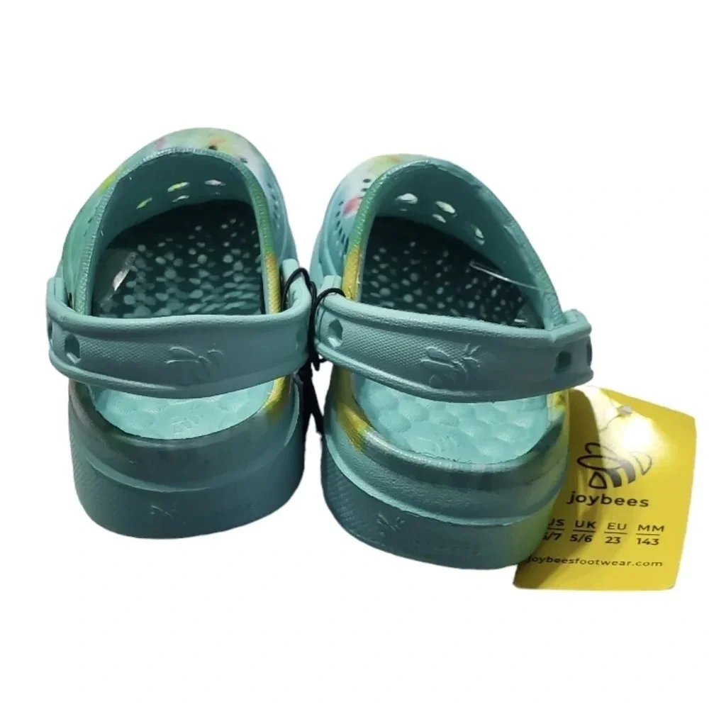 NWT Joybees Kids Active Water Clogs Tie-Dye Boys & Girls 6/7